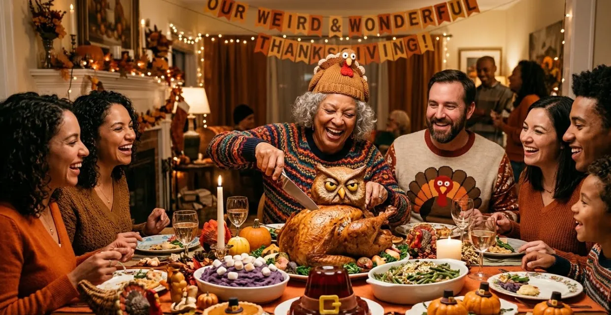 weird thanksgiving pictures
